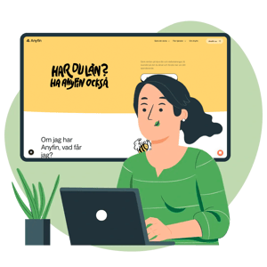 Anyfin screenshot illustration