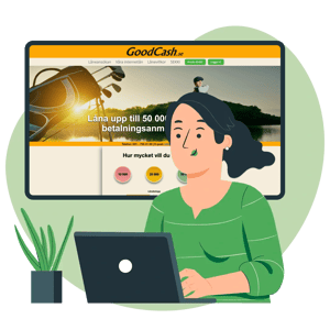 GoodCash screenshot illustration
