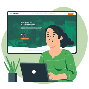 LoanStep screenshot illustration