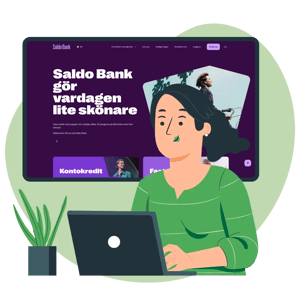 Saldo screenshot illustration