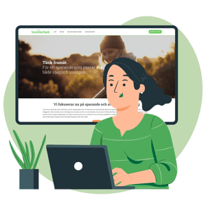 SevenDay Bank screenshot illustration