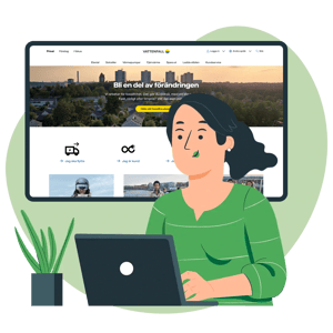 Vattenfall screenshot illustration