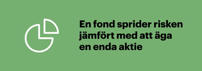 En fond sprider risken över många tillgångar
