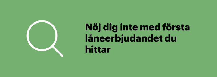 När du vill låna 125 000 kr lönar det sig att jämföra flera långivares villkor i stället för att ta första erbjudandet.