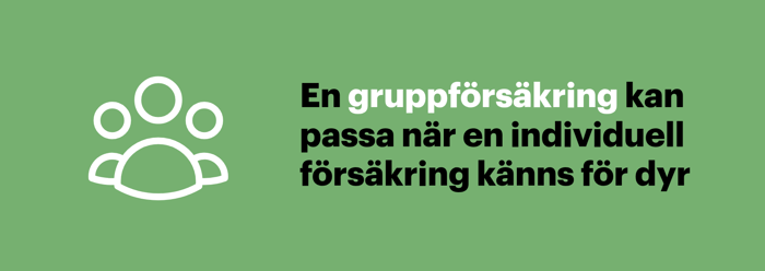 Gruppförsäkring som alternativ till individuell livförsäkring