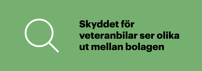 En veteranbilsförsäkring ser olika ut beroende på vilket försäkringsbolag du väljer